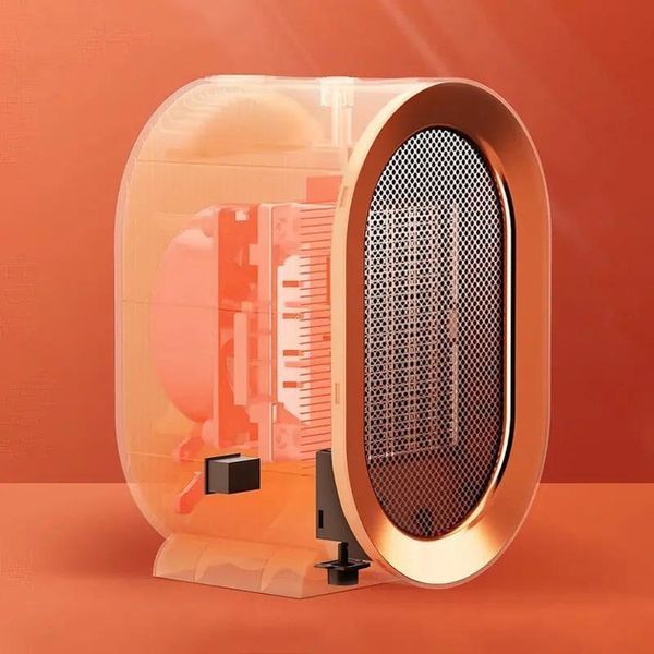 Керамічний обігрівач настільний A-Plus 1000W РТС тепловентилятор, 2 режими, захист від перегріву 201НФ08902 фото