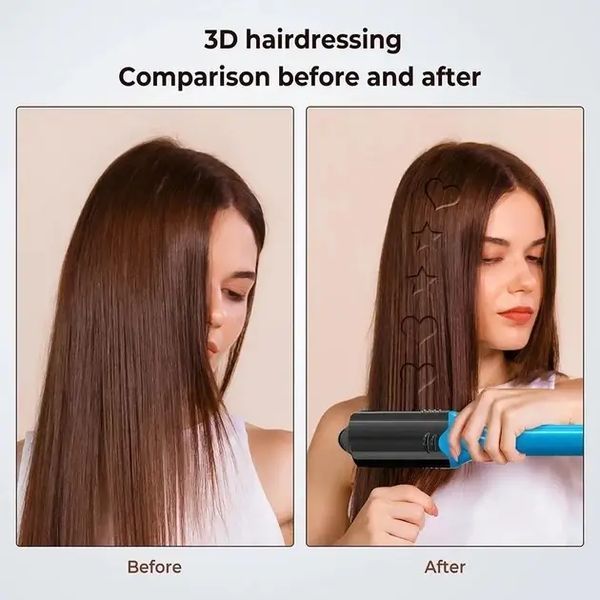 Плойка-випрямляч для волосся зі змінними насадками HAIR STYLE XL-619 Праска з керамічним покриттям 2052746 фото