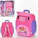 Скарбничка сейф EL-510-14 LOVELY PRINCESS з відбитком пальця та кодовим замком банкомат музичний Рожевий 2371140 фото 1