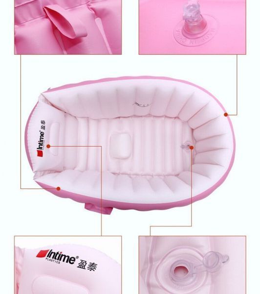 Дитяча Надувна ванна з насосом Intime Baby Bath Tub pr9965874 фото