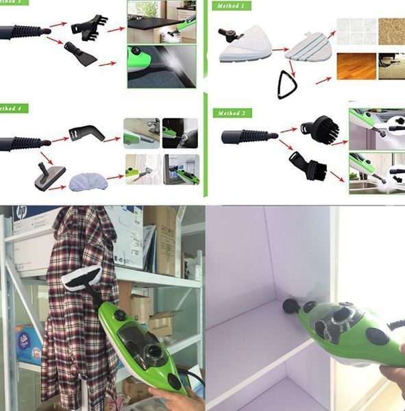 Багатофункціональна парова швабра X12 Steam Mop mu100029 фото