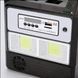 Портативна станція GDLight GD8216 Bluetooth/Power Bank на сонячній батареї з ліхтарем + 3 лампи GD-8216 фото 2