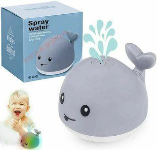 Іграшки для ванної для дітей "Кіт фонтан" Mini Whale Fountain плаваючі іграшки для купання малюків 237EL-107A фото