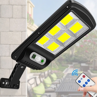 Вуличний ліхтар на стовп solar street light BL BK120-6COB sp7498 фото