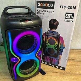 Колонка Bluetooth Portable Party Speaker TTD-2016 VE-1354-TTD2016 фото