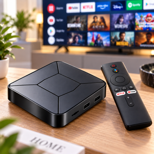 Смарт ТВ-приставка I96Z8 Android TV 2/16 ГБ / Приставка для TVWi-Fi 2.4/5 ГГц с пультом M17975 фото