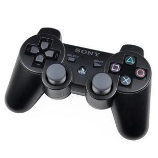 Бездротовий джойстик PS3 Doubleshok (чорний) 205-013 фото