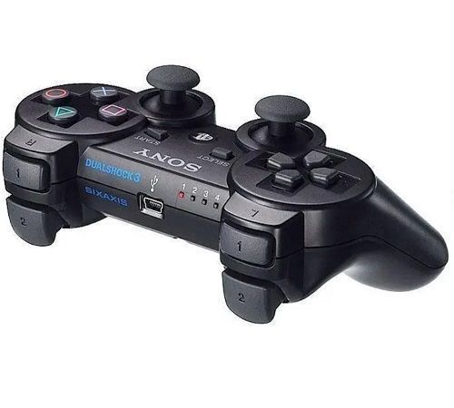 Бездротовий джойстик PS3 Doubleshok (чорний) 205-013 фото