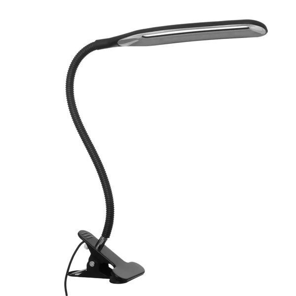 Настільна LED лампа на прищіпці, від USB, Berger 1043-TL-10 Black / Світлодіодна лампа з гнучкою ніжкою Jam1043-TL фото