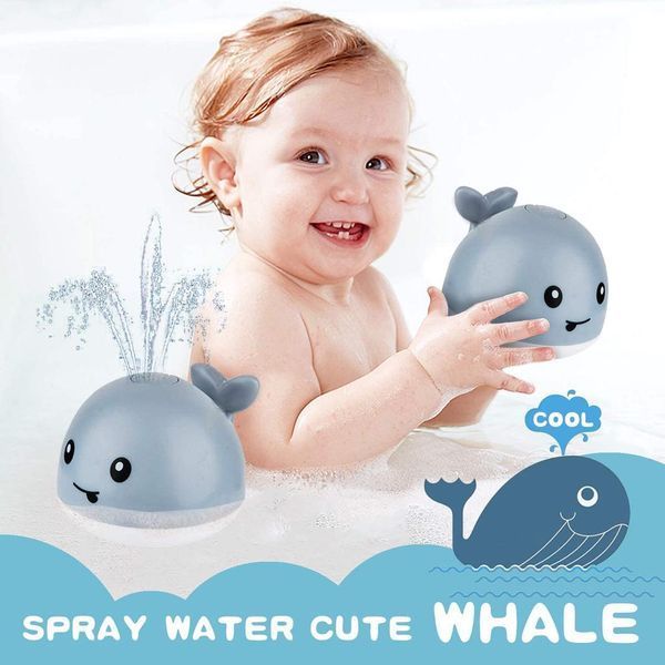 Іграшки для ванної для дітей "Кіт фонтан" Mini Whale Fountain плаваючі іграшки для купання малюків 237EL-107A фото