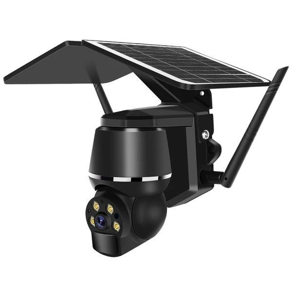 Камера відеоспостереження PTZ вулична WiFi Q7 (UBOX) із сонячною панеллю M16409 фото