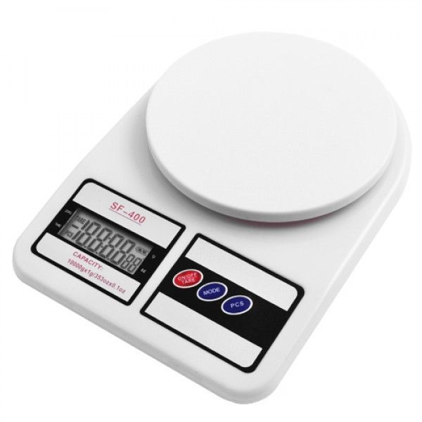 Ваги кухонні електронні до 7 кг Electronic Kitchen Scale SF-400 (Електронік Кітчен Скейл) sp2001894 фото