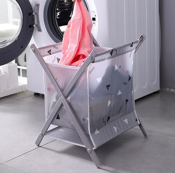 Кошик для білизни Laundry Storage Basket Сіра pr568998643 фото