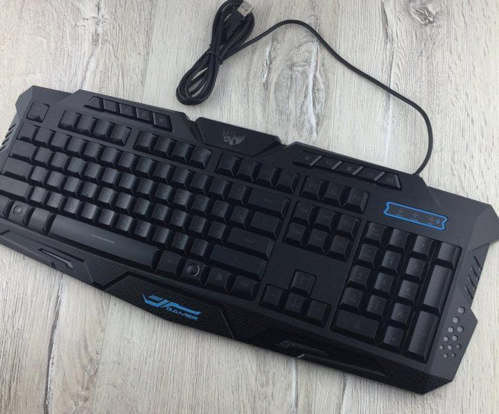 Ігрова клавіатура Tricolor M200 з підсвічуванням USB 343511149 фото