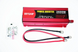 Перетворювач напруги LCD Z1A з 12V на 220V 2600W чистий синус M15375 фото 1