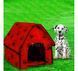 Бежевий Переносний м'який будиночок будка для собак Portable Dog House VEN0351A фото 3