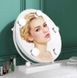 Кругле дзеркало для макіяжу з LED підсвічуванням Led Mirror JX-526, 5 LED, Білий М15985 фото 2
