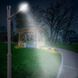 Вуличний ліхтар на стовп solar street light BL BK120-6COB sp7498 фото 2