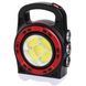 Мультифункціональний кемпінговий ліхтар Hurry-bolt HB-6678C 20W із сонячною панеллю та фукцією павербанку 5405402 фото 4