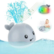 Іграшки для ванної для дітей "Кіт фонтан" Mini Whale Fountain плаваючі іграшки для купання малюків 237EL-107A фото 8