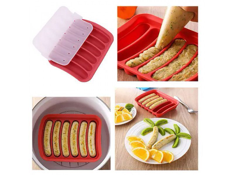 Силіконова форма для сосисок ручної роботи Silicone Sausage Maker Rav101 фото