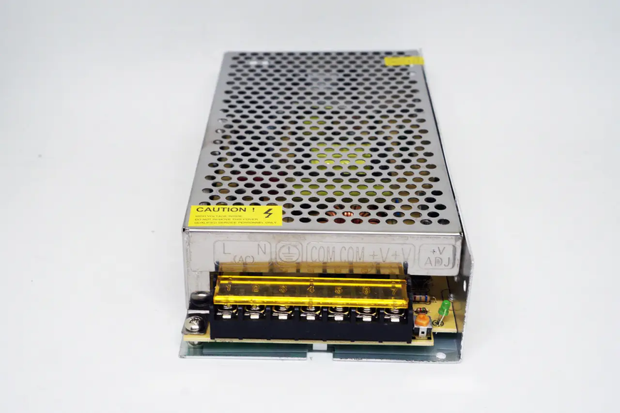 Адаптер / блок живлення 12V 15A, в металевому корпусі / Трансформатор для світлодіодної стрічки Sp8858 фото