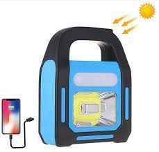 Ліхтар кемпінг переносний HB-9707A-1LED+COB+LED, power bank, Li-Ion акумулятор, сонячна батарея, ЗУ microUSB 509541200 фото