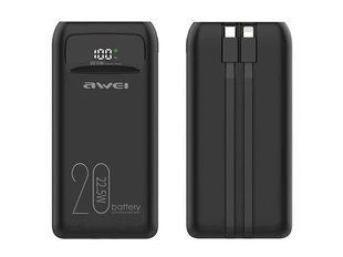 Павербанк AWEI P13K/9610 22,5W Зарядний пристрій 20 000 mah sp9610 фото