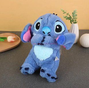 М'яка іграшка Стич (Stich) з мультфільму Ліло і Стич, дихає, світиться, колискова Jam77666550 фото