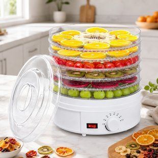 Сушарка для овочів, фруктів, грибів Maltec DryMaster 500W, 6 ярусів Jam7332 фото