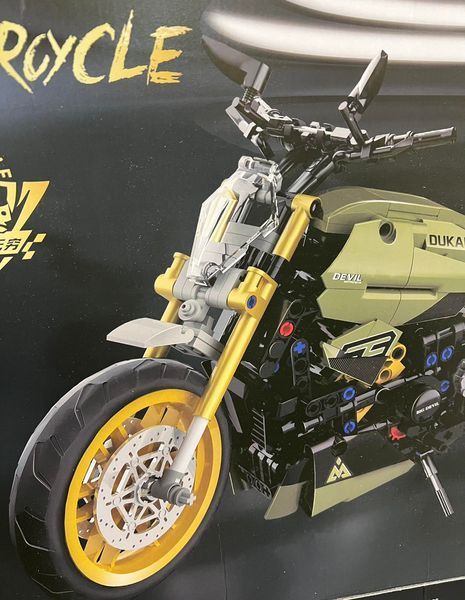 Конструктор-мотоцикл Лего "DUCATI GRAND DEVIL" 756 деталей QJ 5184 24651 фото