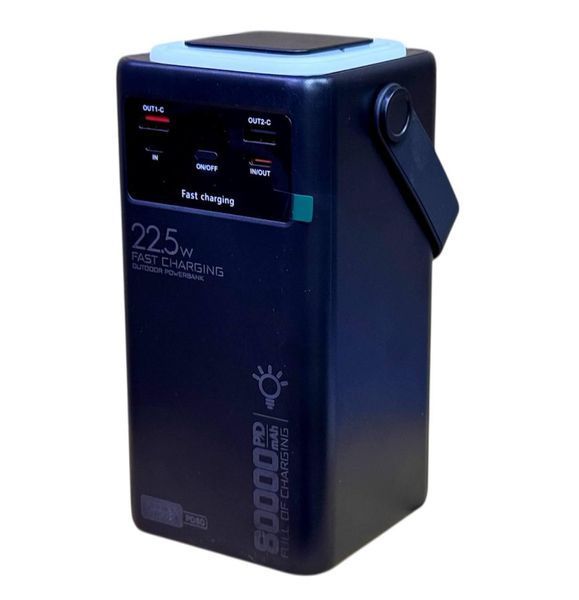 Павер банк 80000mah PD-80 / 22,5 Ліхтар + кабель Power Bank pahPD-80 фото