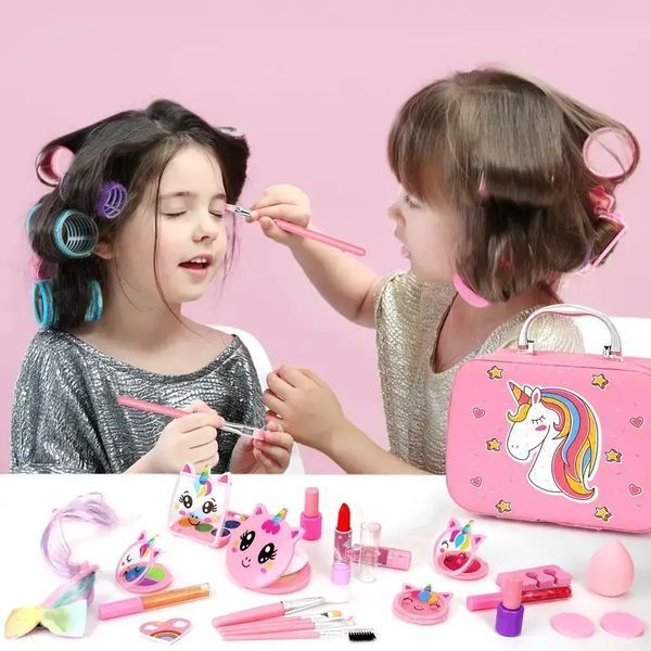 Набір дитячої косметики HEANING FlyBeauty 28 in 1 Washable Cosmetic 5094049 фото
