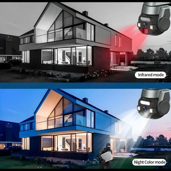 Камера зовнішня вулична поворотна WIFI CyberGuard OUTDOOR Q-812 FULL-HD 5Mp IP66 датчик руху sp9162 фото