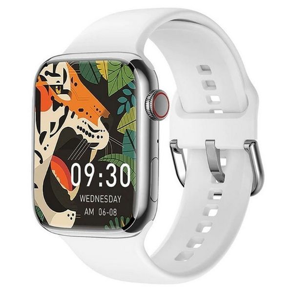 Смарт-годинник Smart Watch GS7 Pro Max, 45 мм, дзвінки, бездротова зарядка рожевий pan7417 фото