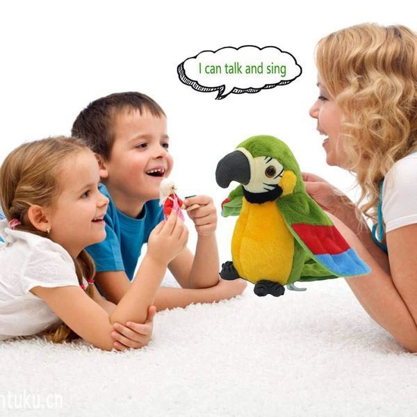Інтерактивна іграшка електронний папуга Parrot Talking 2124194 фото