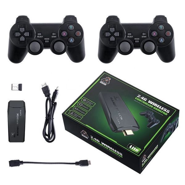 Ігрова приставка LITE GREEN HDMI 3535 ігор Dendy, Sega, Аркадні ігри, Game Boy, Nintendo, Atari, PlayStation 1 ME875412 фото