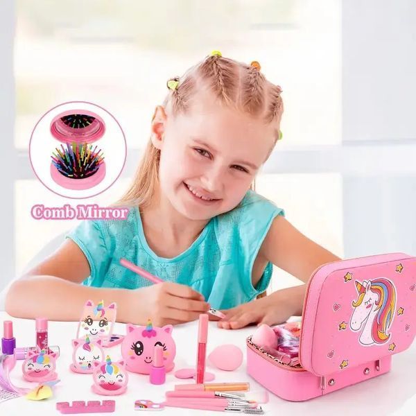 Набір дитячої косметики HEANING FlyBeauty 28 in 1 Washable Cosmetic 5094049 фото