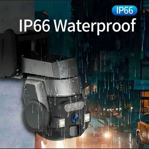 Камера зовнішня вулична поворотна WIFI CyberGuard OUTDOOR Q-812 FULL-HD 5Mp IP66 датчик руху sp9162 фото