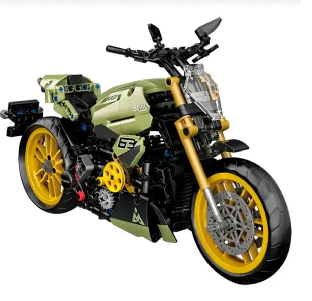 Конструктор-мотоцикл Лего "DUCATI GRAND DEVIL" 756 деталей QJ 5184 24651 фото