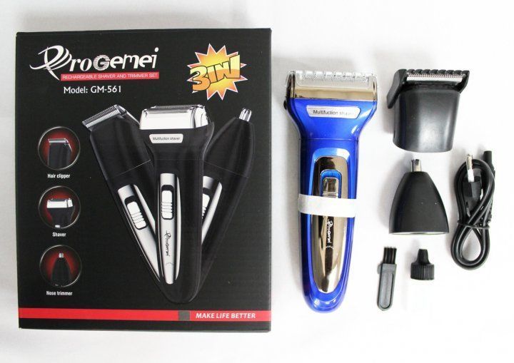Набір для стрижки 3в1 Gemei GM 595 Hair Trimmer pr58970 фото