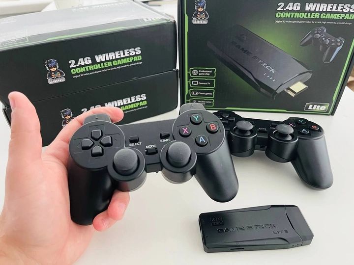 Ігрова приставка LITE GREEN HDMI 3535 ігор Dendy, Sega, Аркадні ігри, Game Boy, Nintendo, Atari, PlayStation 1 ME875412 фото