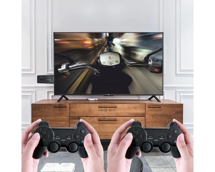 Ігрова приставка LITE GREEN HDMI 3535 ігор Dendy, Sega, Аркадні ігри, Game Boy, Nintendo, Atari, PlayStation 1 ME875412 фото
