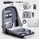 Міський рюкзак антизлодій під ноутбук 15,6" Боббі Bobby з USB чорний 558077/2 фото 4