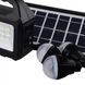 Багатофункціональний LED ліхтар Cclamp GD-101 із сонячною панеллю, 3 лампочки, повербанк GD-101 фото 4