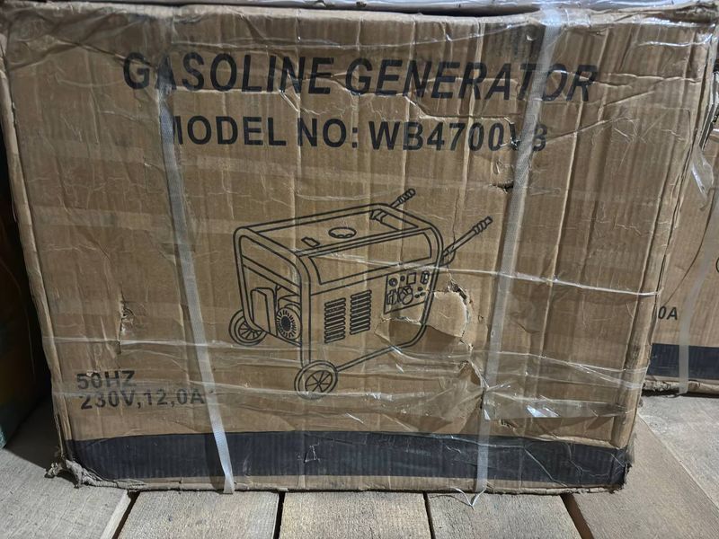 Генератор Gasoline Generator WB4700 50HZ WB4700 фото
