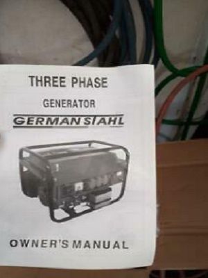 Генератор German Stahl GS8500E GS8500E фото