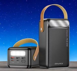 Повер Банк 100000 mAh зі швидкою зарядкою AND P101K 2053999 фото