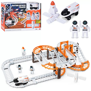 Конструктор космічний трек Outer Space Track зі звуковими ефектами та світлом G6436 фото
