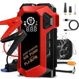 Автомобильное пусковое устройство для аккумулятора JUMP STARTER+Компрессор sp9556 фото